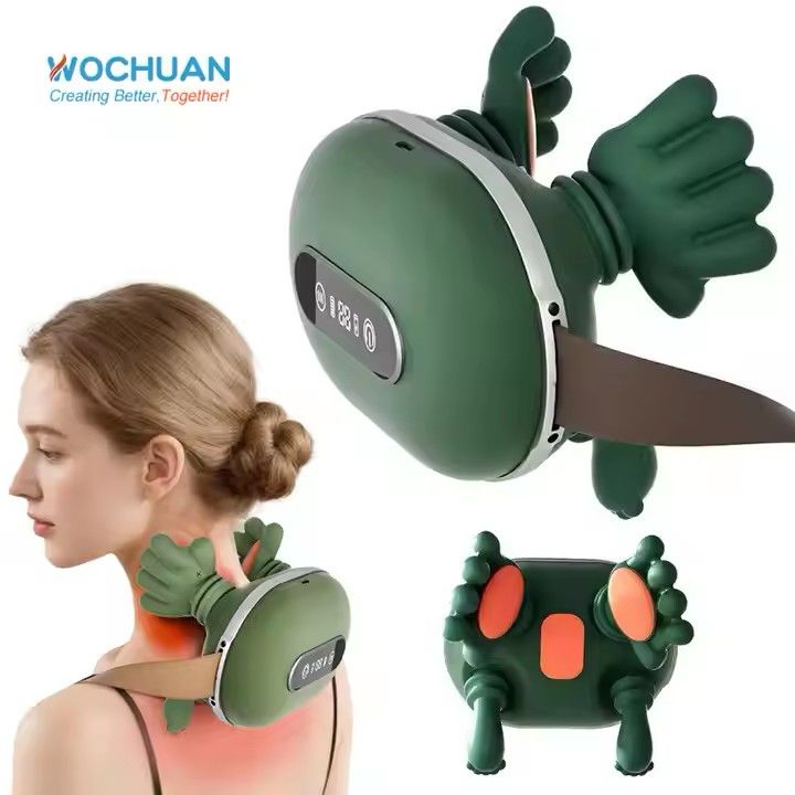 New Generation Bionic Finger Heated Siaasoo Shoulder and Neck Massager by Hand