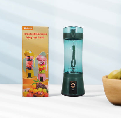 Portable Electric Fruit Juicer Wireless USB Rechargeable