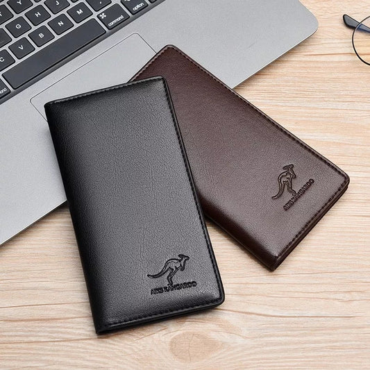 Stylish long wallet for men mobile wallet