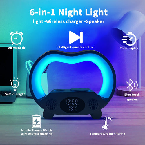 New 6 In 1 Smart Remote Control Bluetooth-compatible