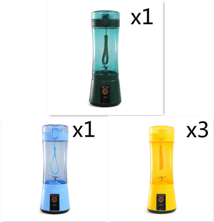Portable Electric Fruit Juicer Wireless USB Rechargeable