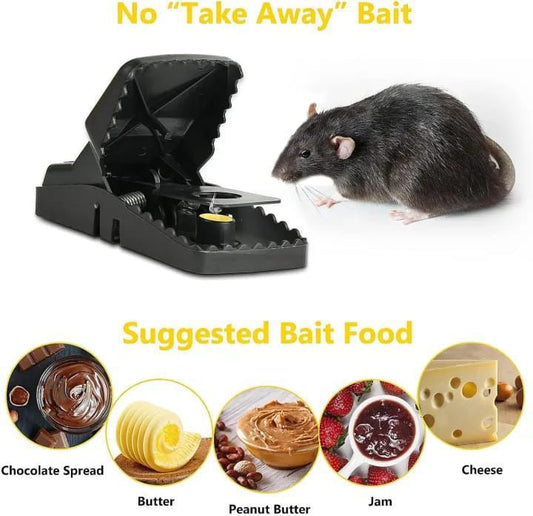 Plastic Mouse Trap Household Garden Reusable Catching Palastic Mouse Trap Mice Catcher