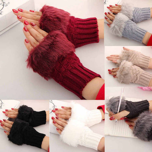 Wool Gloves Fancy Winter Women Grils wool glovs Gloves Knitting Woo wool glovs