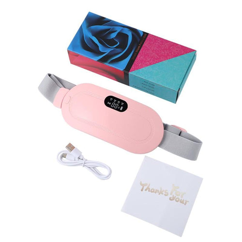 Rechargeable Periods Cramp Relief Belt Periods Pain Relief Heating Belt Women
