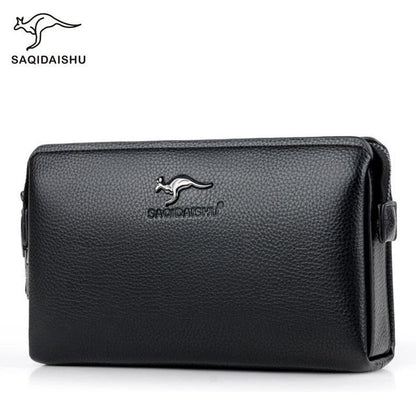 wallet Men's clutch bag anti-theft password lock male wallet business carteira antifurto mobile phone bag mens leather genuine